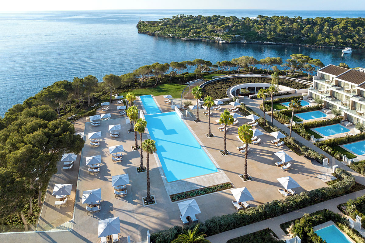 Ikos Porto Petro, Luftfaufnahme